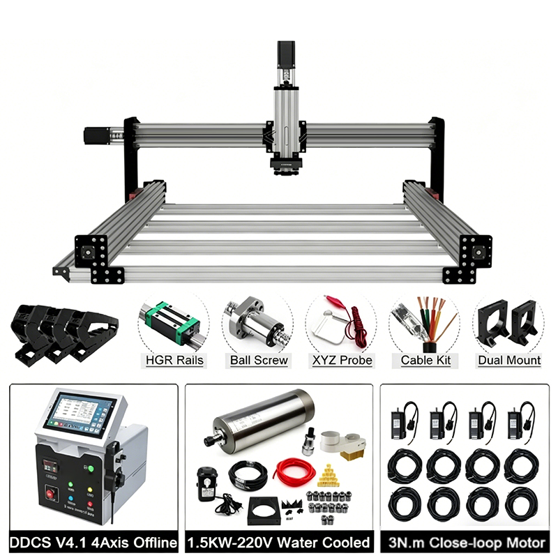 Ddcs V4.1 4 Axis Cnc Offline Controller - System sterowania offline DDCS V4.1 4-osiowy