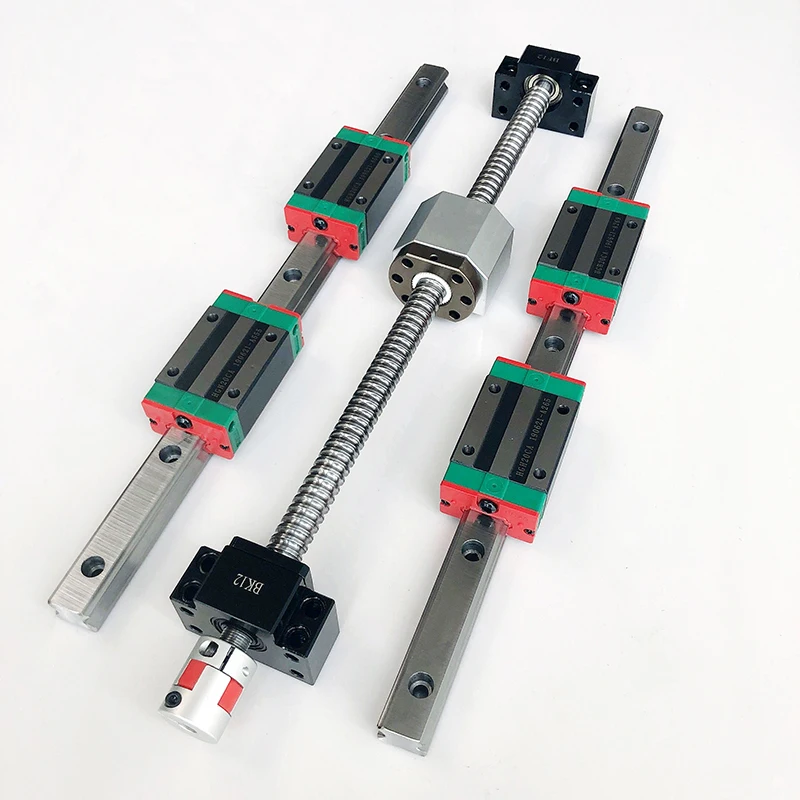Hgr20 Linear Guide Rail Ballscrew Set - 2 zestawy prowadnic liniowych HGR20 HGR15