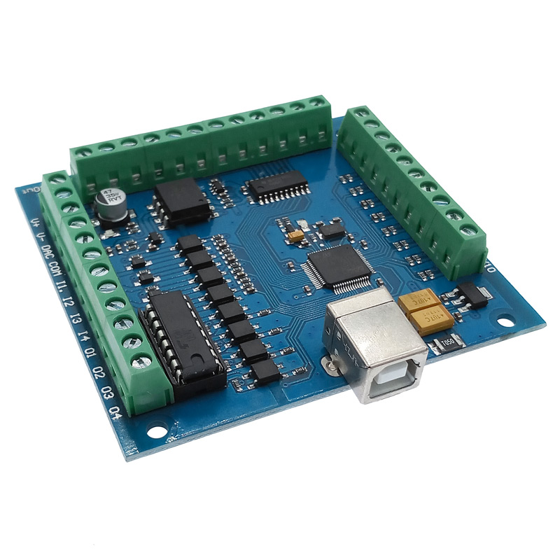 Mach3 Usb Cnc Controller 4 Axis 100Khz - Płytka rozdzielcza CNC USB MACH3 do