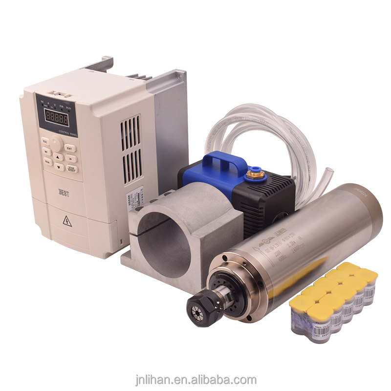 2.2Kw Water Cooled Spindle Kit Vfd - Zestaw inwertera VFD do wrzeciona frezarki