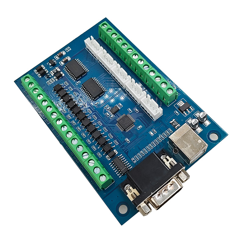 5 Axis Cnc Breakout Board Interface Mach3 - Płytka sterownika silników CNC USB MACH3