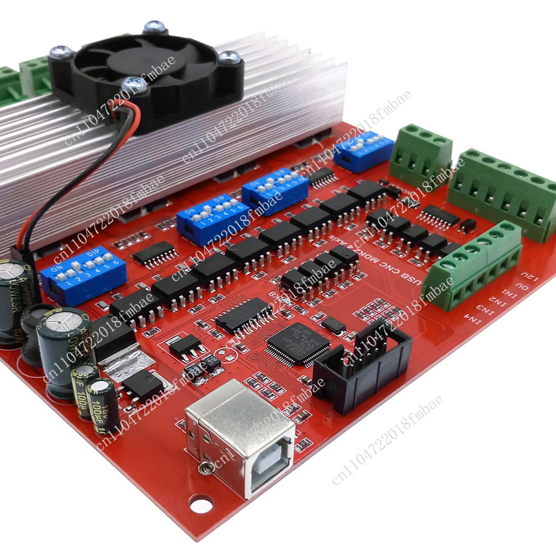 Mach3 Usb Cnc Controller 4 Axis 100Khz - Płytka sterująca kontrolerem, sterownik silnika 100KHz