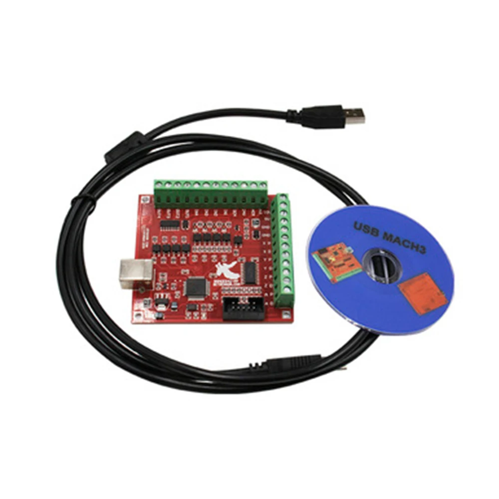 Mach3 Usb Cnc Controller 4 Axis 100Khz - 3 SZT./ZESTAW 1 SZT. Płytka rozszerzeń