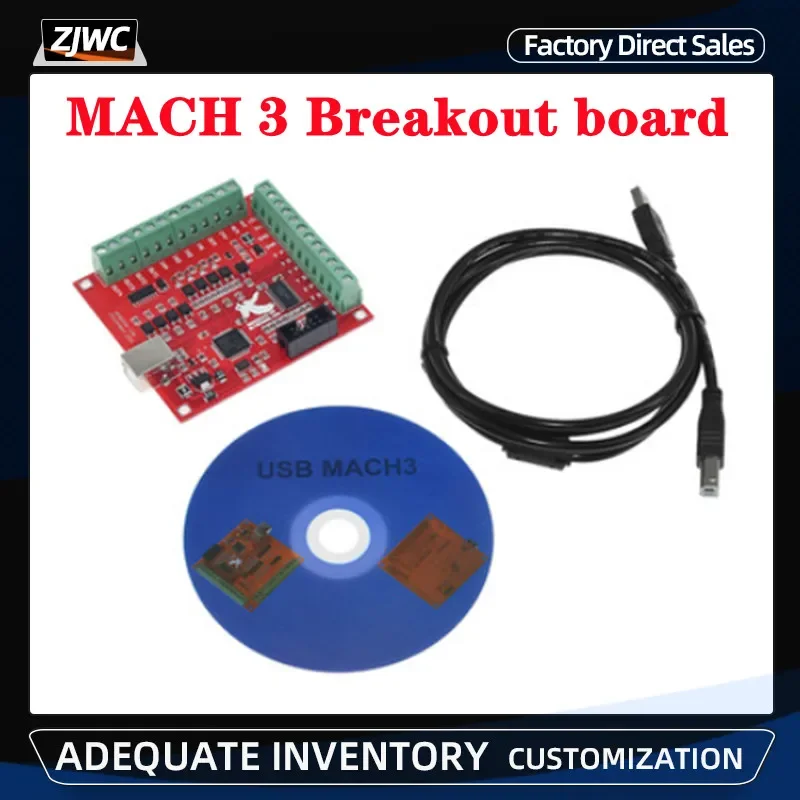 3 szt./zestaw 1 szt. 4-osiowy  – Mach3 Usb Cnc Controller 4 Axis 100Khz recenzja i cena