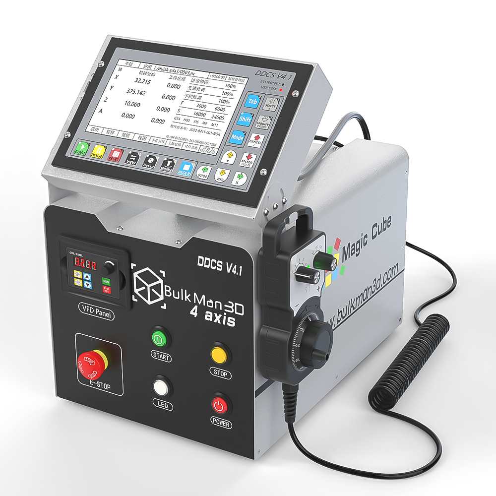 BulkMan3D 1500x1500 OX MAN CNC – Ddcs V4.1 4 Axis Cnc Offline Controller recenzja i cena