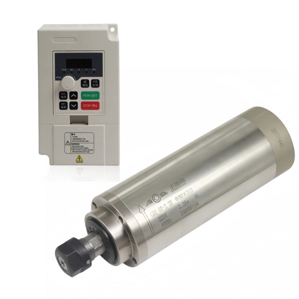 Zestaw CNC: silnik wrzeciona c – 2.2Kw Water Cooled Spindle Kit Vfd recenzja i cena
