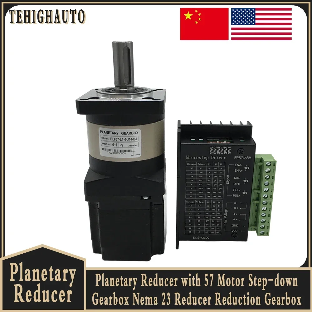 Przekładnia planetarna 57 Siln – Nema 23 Closed Loop Stepper Motor Driver Kit recenzja i cena