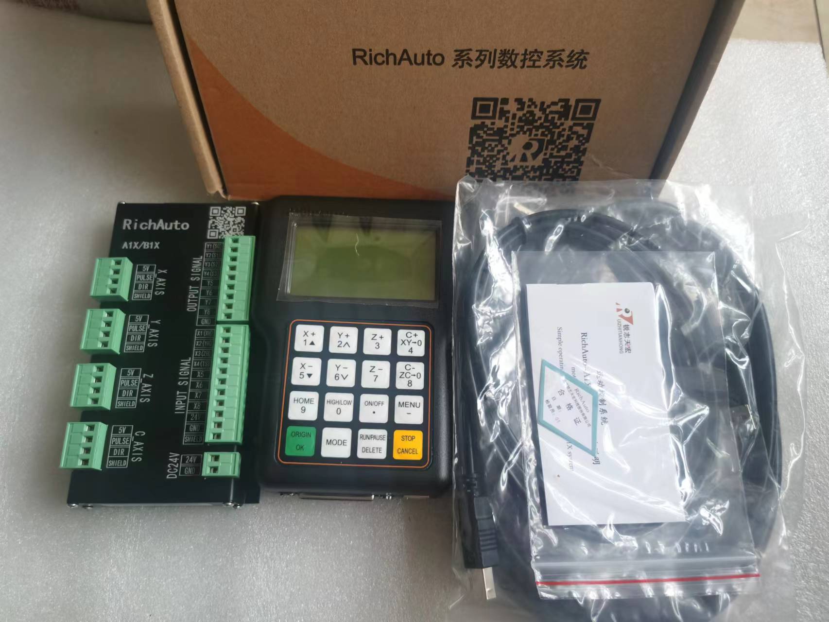 Zestaw CNC Rich Auto A11 DSP d – Richauto A11 Dsp Controller 3 Axis recenzja i cena