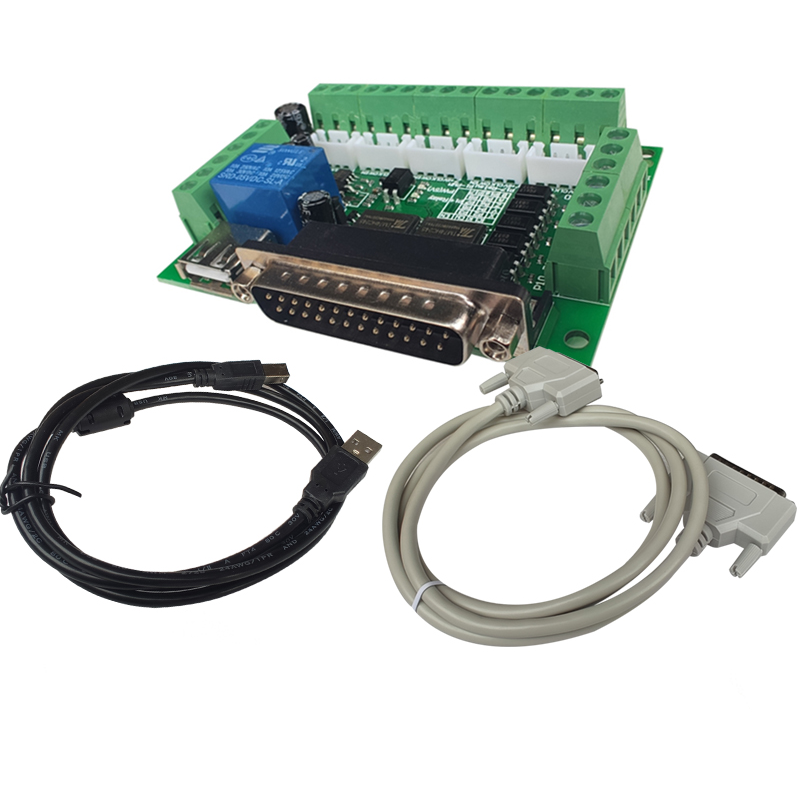 1 Zestaw 5-osiowej płytki adap – 5 Axis Cnc Breakout Board Interface Mach3 recenzja i cena
