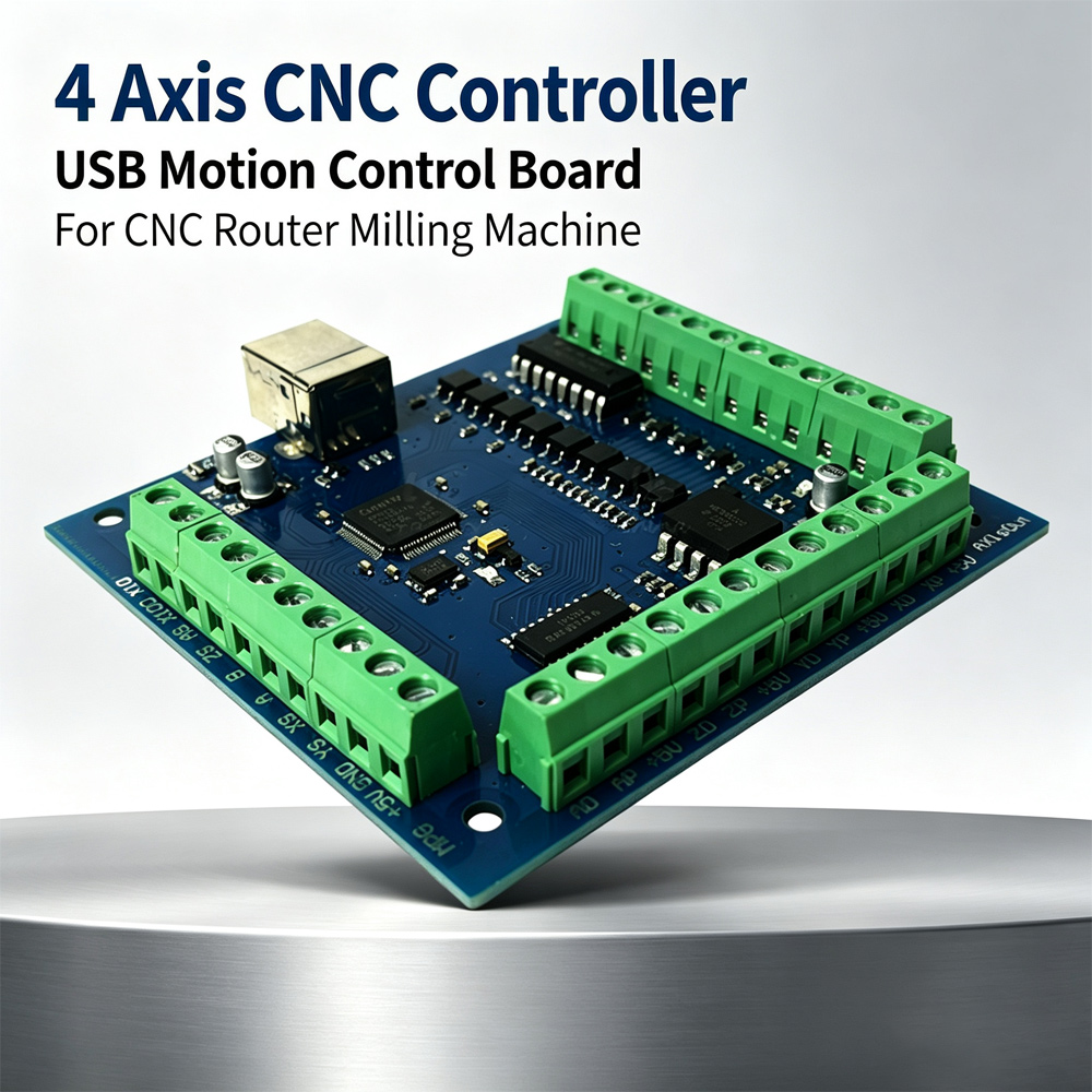 Karta sterująca CNC Motion MAC – Mach3 Usb Cnc Controller 4 Axis 100Khz recenzja i cena