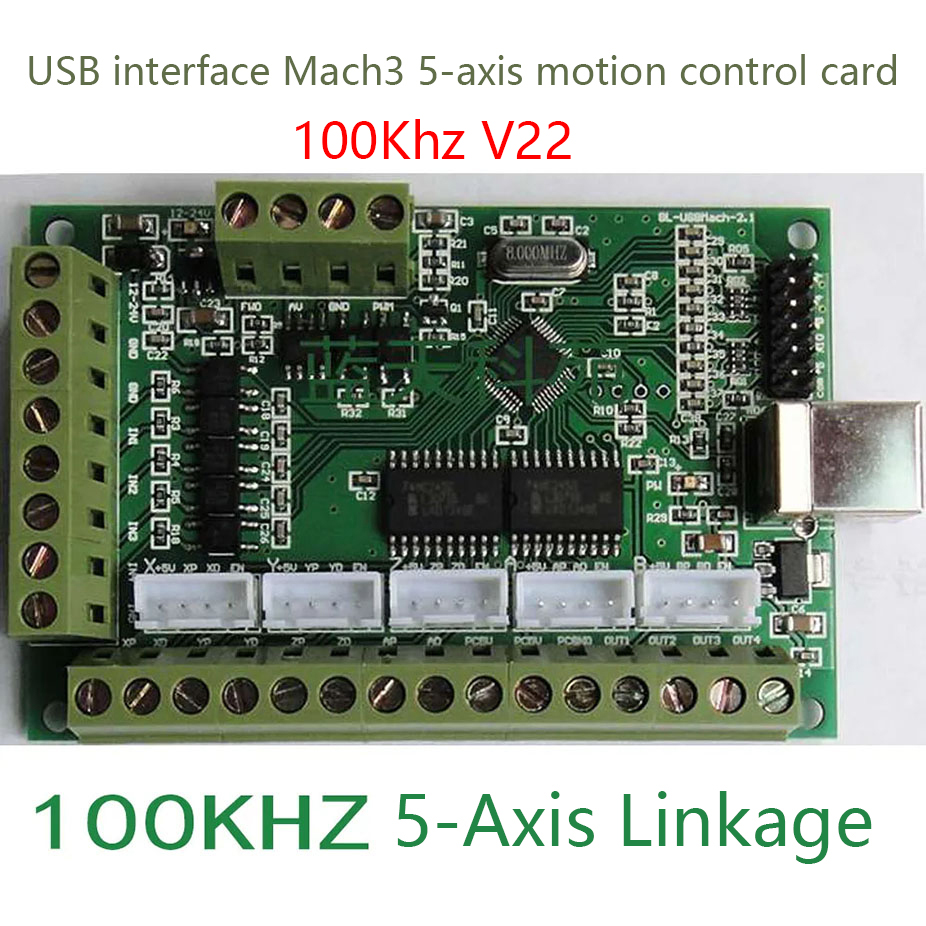 Płyta interfejsu Mach3 cnc 5-o – 5 Axis Cnc Breakout Board Interface Mach3 recenzja i cena