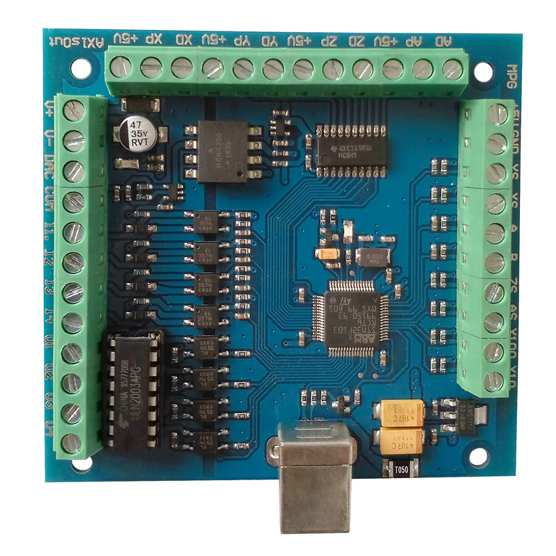 Płytka rozdzielcza CNC USB MAC – Mach3 Usb Cnc Controller 4 Axis 100Khz recenzja i cena