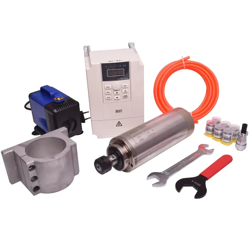 Zestaw wrzeciona GDZ80 2.2kw c – 2.2Kw Water Cooled Spindle Kit Vfd recenzja i cena