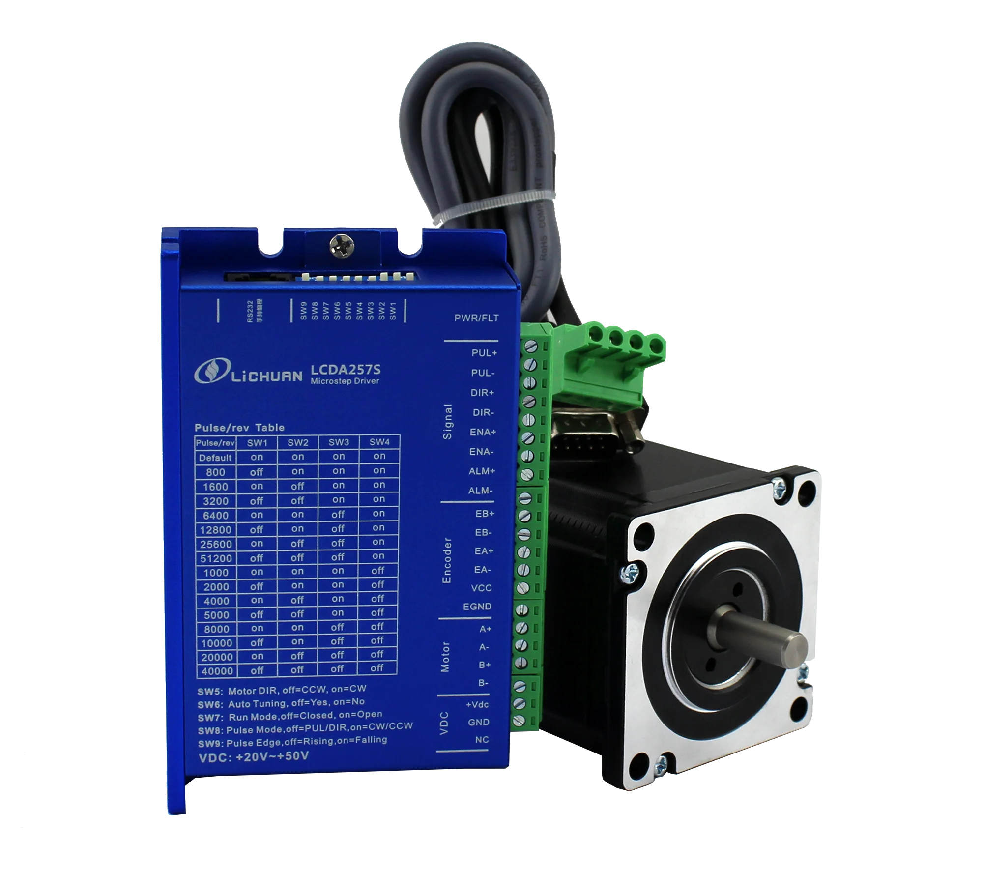 Zestaw silnika krokowego 2-faz – Nema 23 Closed Loop Stepper Motor Driver Kit recenzja i cena