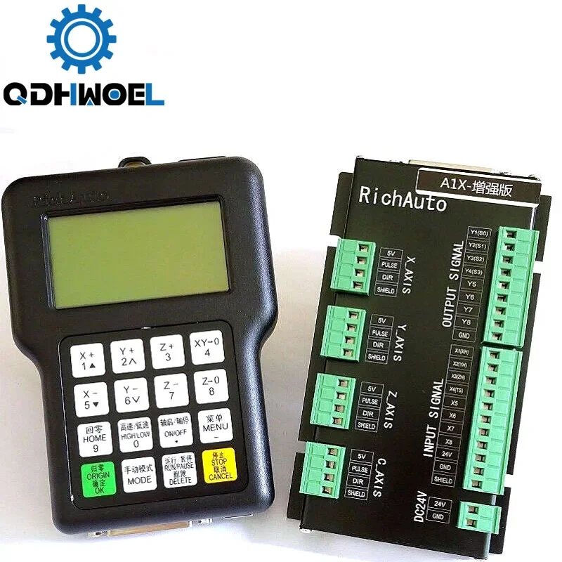 QDHWOEL RichAuto DSP A11 – kon – Richauto A11 Dsp Controller 3 Axis recenzja i cena