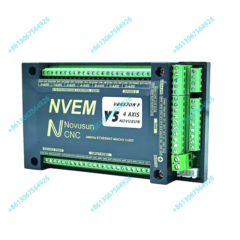 NVEM V5 Mach3 interfejs Ethern – 5 Axis Cnc Breakout Board Interface Mach3 recenzja i cena