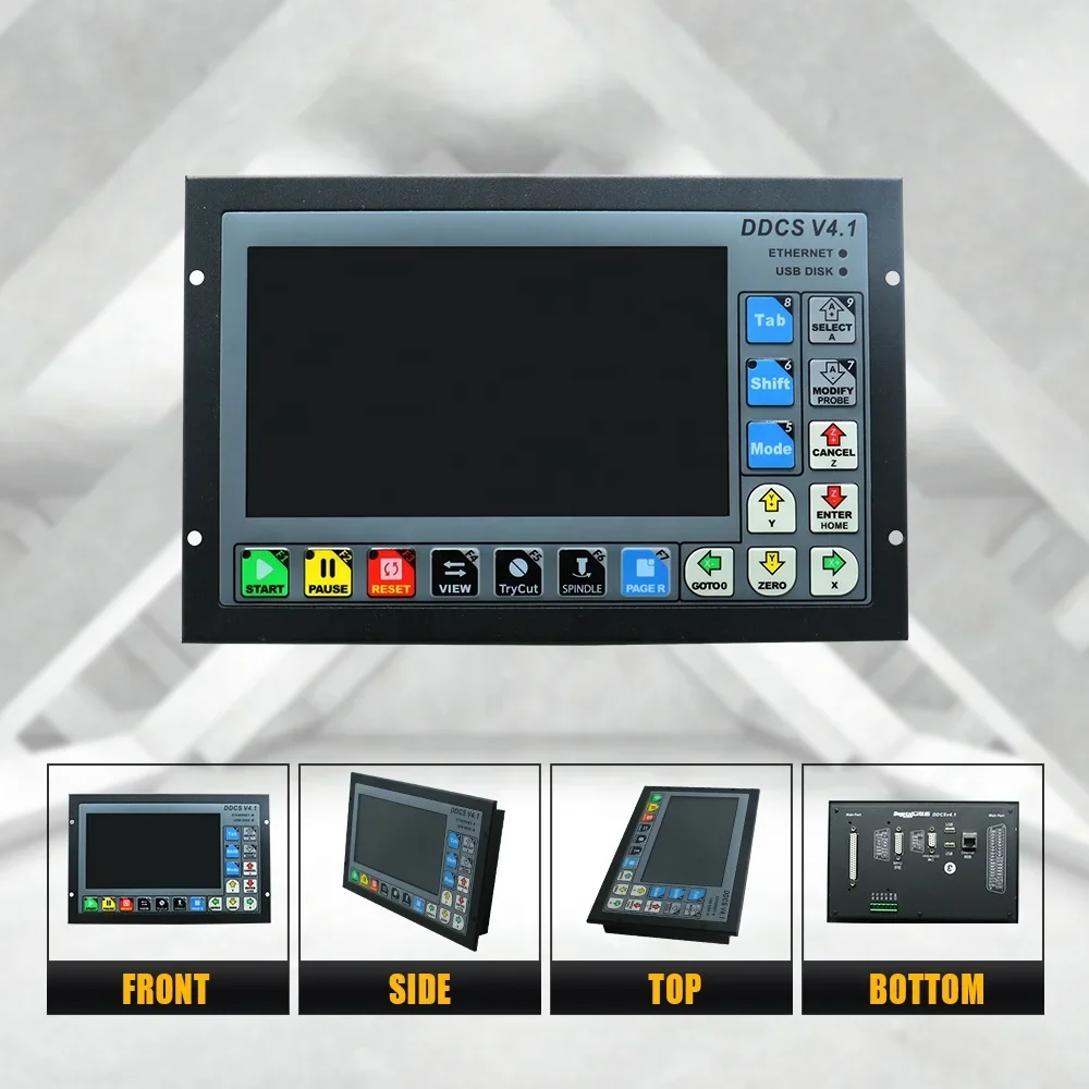 Najnowszy sterownik CNC HLTNC  – Ddcs V4.1 4 Axis Cnc Offline Controller recenzja i cena