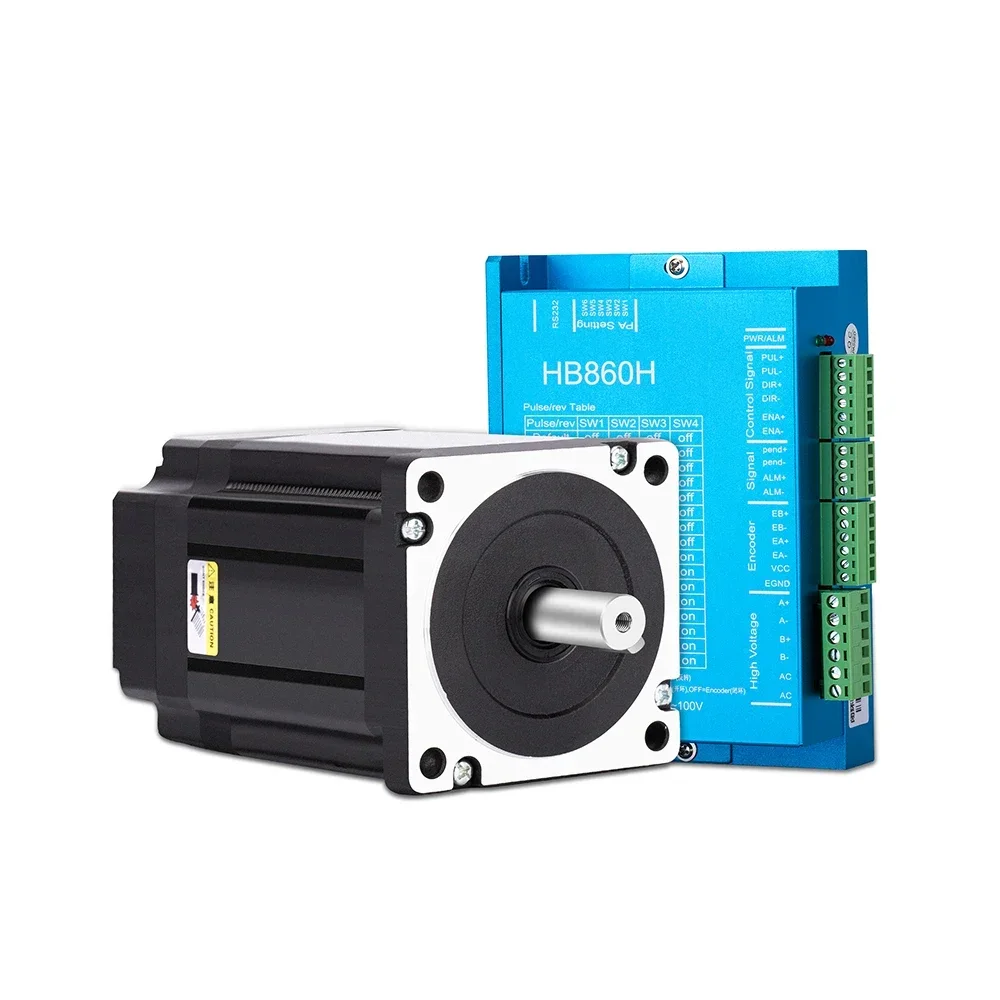 Zestaw sterownika silnika krok – Hybrid Servo Driver Nema 34 8.5Nm recenzja i cena