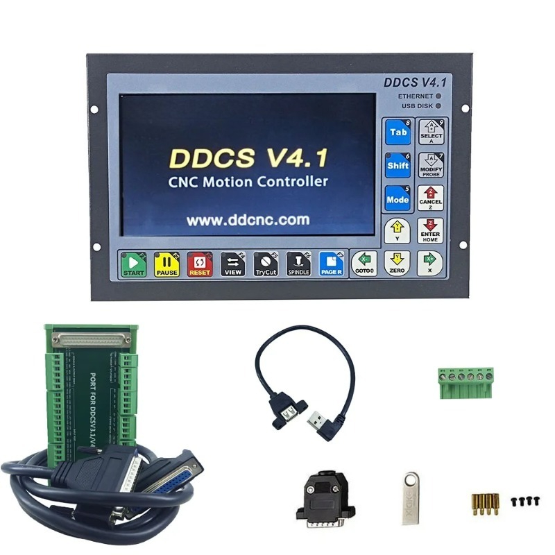 Samodzielny kontroler ruchu DD – Ddcs V4.1 4 Axis Cnc Offline Controller recenzja i cena