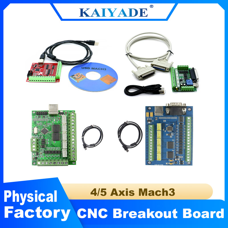 Sterownik CNC System MACH3 4-o – Mach3 Usb Cnc Controller 4 Axis 100Khz recenzja i cena