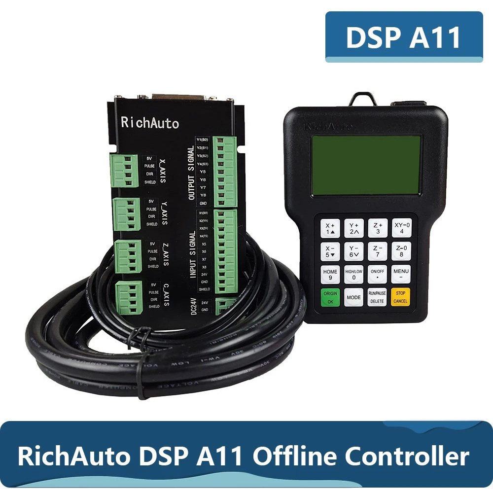 RichAuto DSP A11 sterownik CNC – Richauto A11 Dsp Controller 3 Axis recenzja i cena