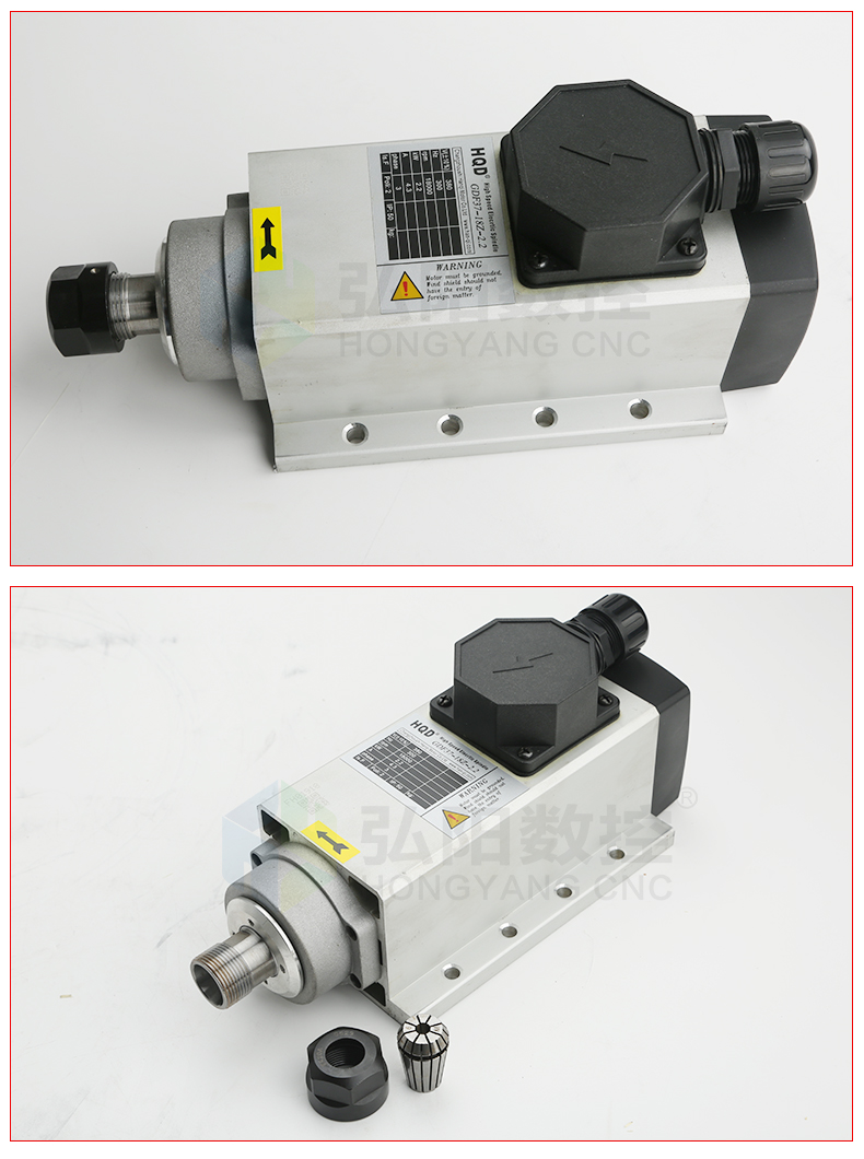 Silnik wrzeciona frezarskiego  – 2.2Kw Water Cooled Spindle Kit Vfd recenzja i cena