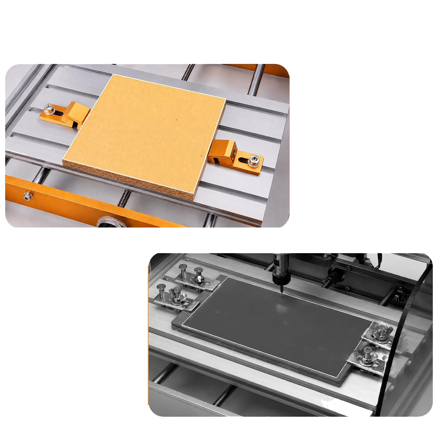 Zestaw 4 szt. aluminiowych zac – Cnc 3018 Pro Max Metal recenzja i cena