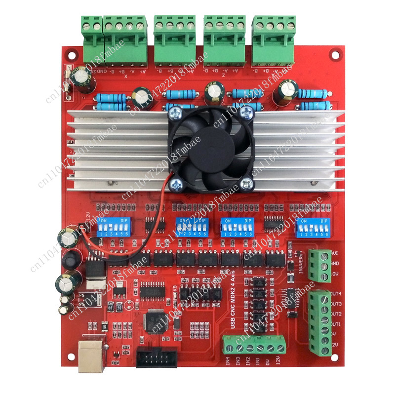 Płytka sterująca kontrolerem,  – Mach3 Usb Cnc Controller 4 Axis 100Khz recenzja i cena