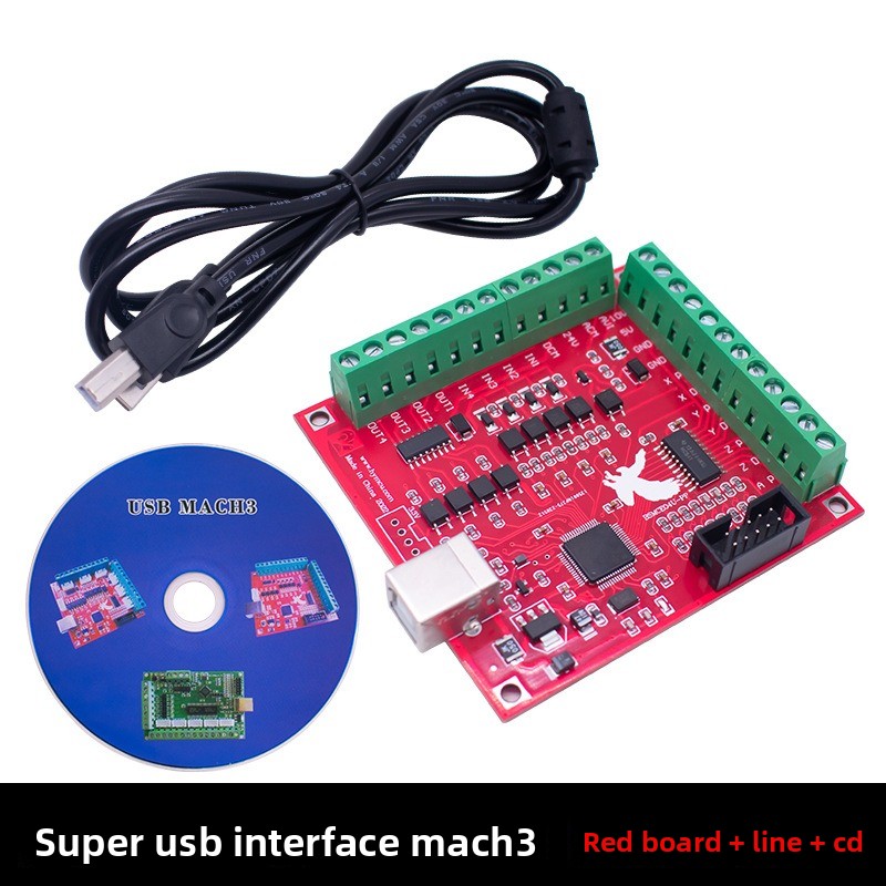 Płytka breakout CNC USB MACH3  – Mach3 Usb Cnc Controller 4 Axis 100Khz recenzja i cena
