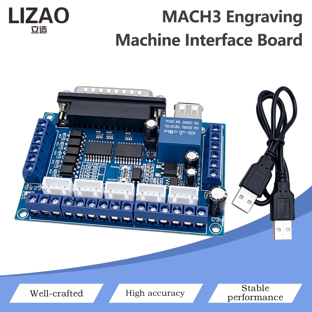 Płytka rozdzielcza MACH3 CNC z – 5 Axis Cnc Breakout Board Interface Mach3 recenzja i cena