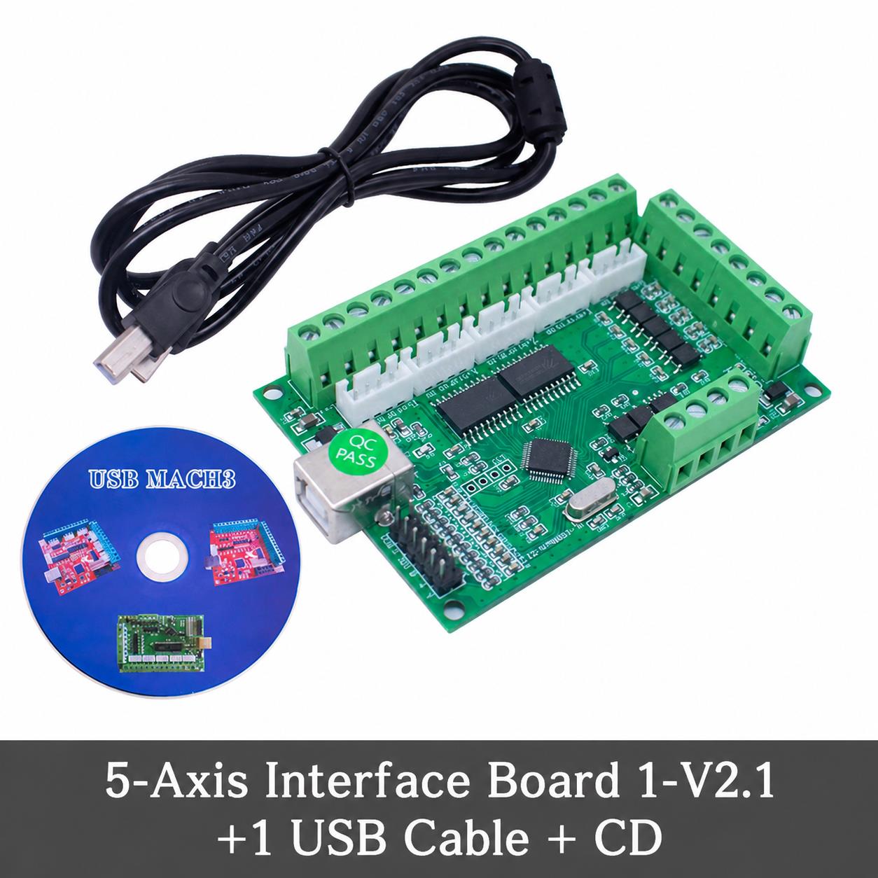 Płytka sterująca CNC MACH3 5-o – 5 Axis Cnc Breakout Board Interface Mach3 recenzja i cena