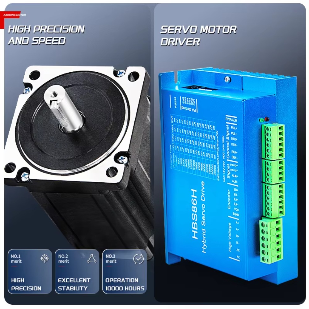 Zestaw hybrydowego serwomechan – Hybrid Servo Driver Nema 34 8.5Nm recenzja i cena